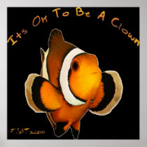 4ft.Clownfish Poster posters