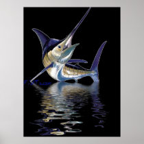 4Ft. Marlin Reflection2 by FishTs.com posters