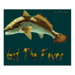 4Ft. Redfish fever Poster by FishTs.com