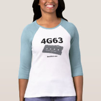 4G63 camisa por BoostGear.com - o Raglan das mulhe camisetas