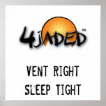 4Jaded Poster Small 15x15 w.Text posters