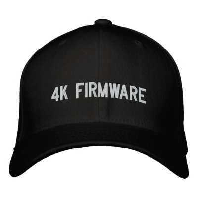 4k Firmware Embroidered Hat by Earz6280