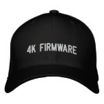 4k Firmware Embroidered Hat
