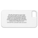 4th Amendment of the United States Constitution iPhone 5 Covers