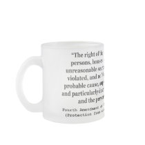 4th Amendment of the United States Constitution Coffee Mugs