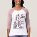 Ladies 3/4 Sleeve Raglan (Fitted)
