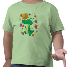 4th Birthday Alligator Tshirt