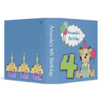 4th Birthday Binder