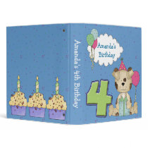 4th Birthday Binder