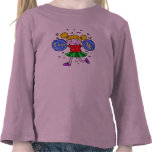 4th birthday cheerleader girl gift t-shirts