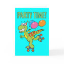 4th Birthday Dinosaur cards by birthday_party 4th Birthday Dinosaur cards