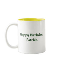 4th Birthday Penguin Mug mugs