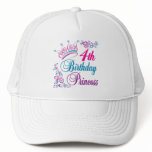 4th Birthday Princess Trucker Hat