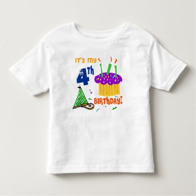 4th Birthday T-shirt