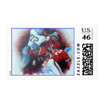 '4th & Goal' Postage Stamps