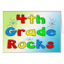 4th Grade Rocks Greeting Cards