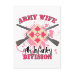 4th ID Army Wife Post Cards