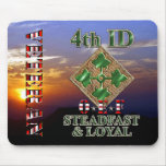 4th Infantry Division OEF Veteran Mousepad