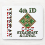 4th Infantry Division OEF Veteran Mousepad
