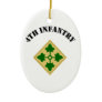 4th Infantry Division Ornament