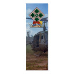 4th Infantry Division Vietnam War bookmarkers Business Card Templates