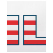 4th july america 3 personalized letterhead