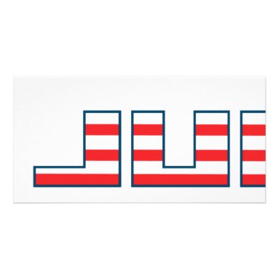 4th july america 3 photo card by zshoptest