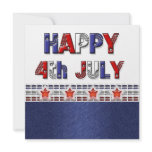 4th July bbq Independence day Invite