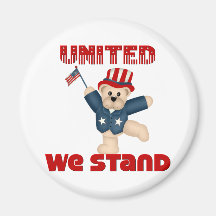 4th July Fridge Magnet