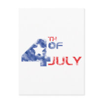 4th July - Independence Day - 4th July Grunge postcards by CarbonClothing 4th July - Independence Day - 4th July Grunge postcards