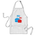 4th July - Independence Day - American Flag Burger apron