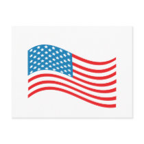 4th July - Independence Day - American Flag Wave postcards by CarbonClothing 4th July - Independence Day - American Flag Wave postcards