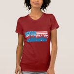 4th July - Independence Day - Flag Celebrations Tshirt