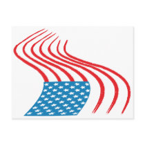 4th July - Independence Day - Flag Paint Graffiti postcards by CarbonClothing 4th July - Independence Day - Flag Paint Graffiti postcards