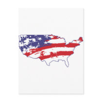 4th July - Independence Day - Graffiti America postcards by CarbonClothing 4th July - Independence Day - Graffiti America postcards