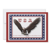 4th July invitations - customizable template