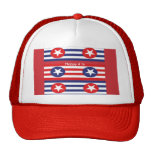 4th july party mesh hat