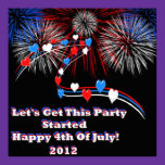 4th Of July 2012 Poster posters