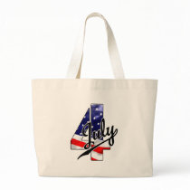 4th of July Canvas Bags