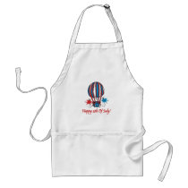 4th of July Balloon aprons