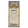4th of July barbecue menu Rack Card Template
