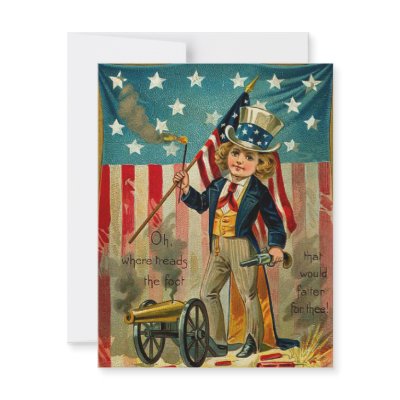 4th Of July BBQ Invitation by Vintage_Gifts
