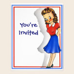 4th Of July BBQ Invitation invitations