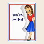 4th Of July BBQ Invitation invitations