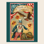 4th Of July BBQ Invitation invitations