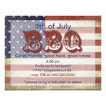 4th of July BBQ Party Invitation