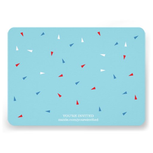 4th of July Birthday Party Invitations