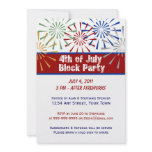 4th of July Block Party Invitation