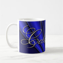 4th of July Blue Celebration Holiday Mug