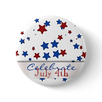4th Of July Button